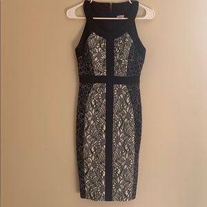 Black and white evening dress cache